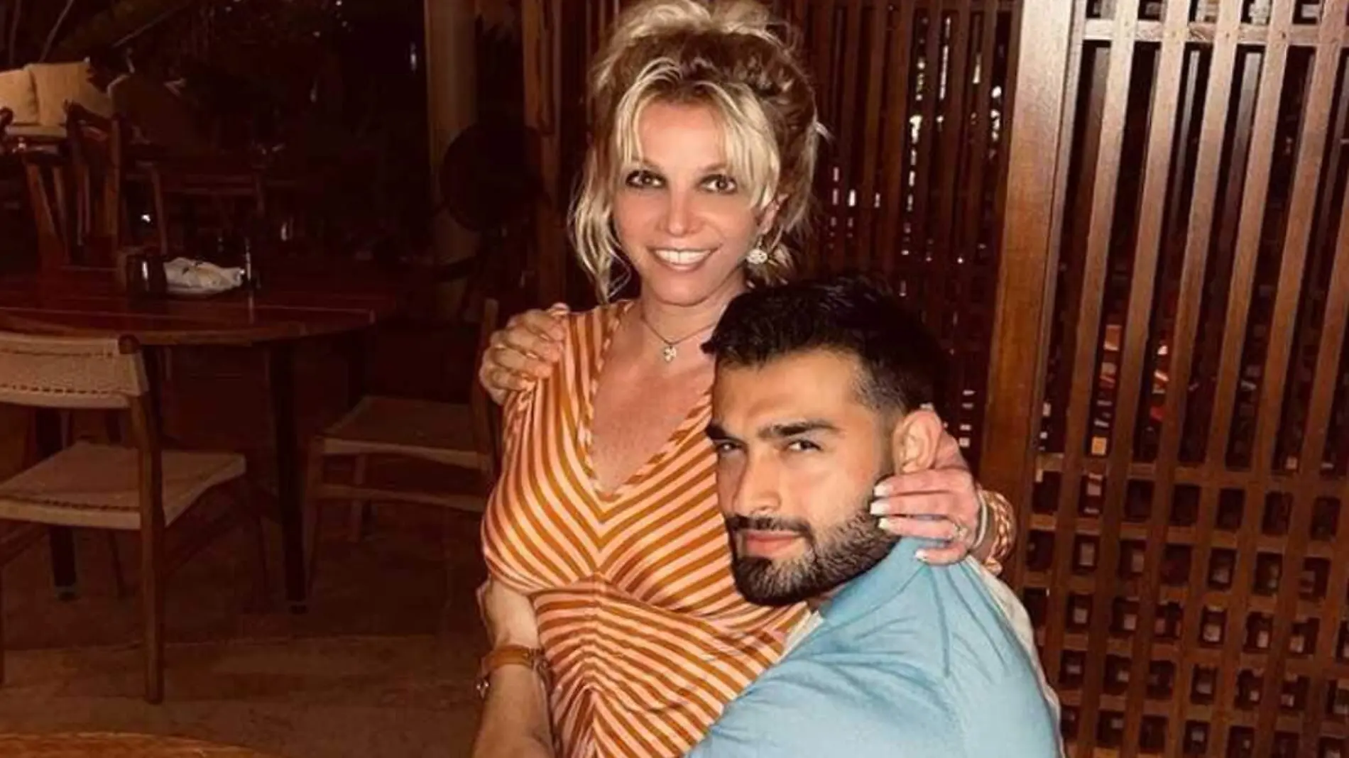 Britney Spears y Sam Asghari